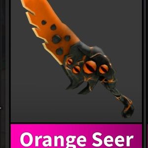 ( SELLING ) Mm2 Orange Seer for Cash App ONLY!